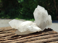 Natural White Quartz Clusters x 15 From Madagascar - Toprock Gemstones and Minerals 