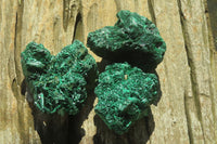 Natural Silky Malachite Specimens x 12 From Kasompe, Congo - Toprock Gemstones and Minerals 