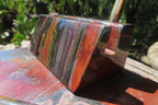 Hand Made Tiger Iron Jasper Desk Set - sold per item - From Australia - Toprock Gemstones and Minerals 