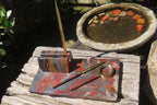 Hand Made Tiger Iron Jasper Desk Set - sold per item - From Australia - Toprock Gemstones and Minerals 