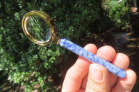 Hand Made Sodalite Desk Set - sold per item - From Namibia - Toprock Gemstones and Minerals 