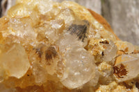 Natural Limonite Quartz Clusters x 6 From Solwezi, Zambia - Toprock Gemstones and Minerals 