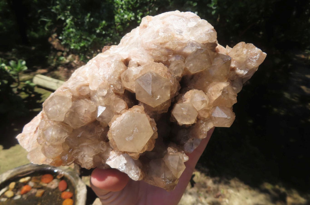 Natural Smokey Quartz Cluster x 1 From Luena, Congo - Toprock Gemstones and Minerals 