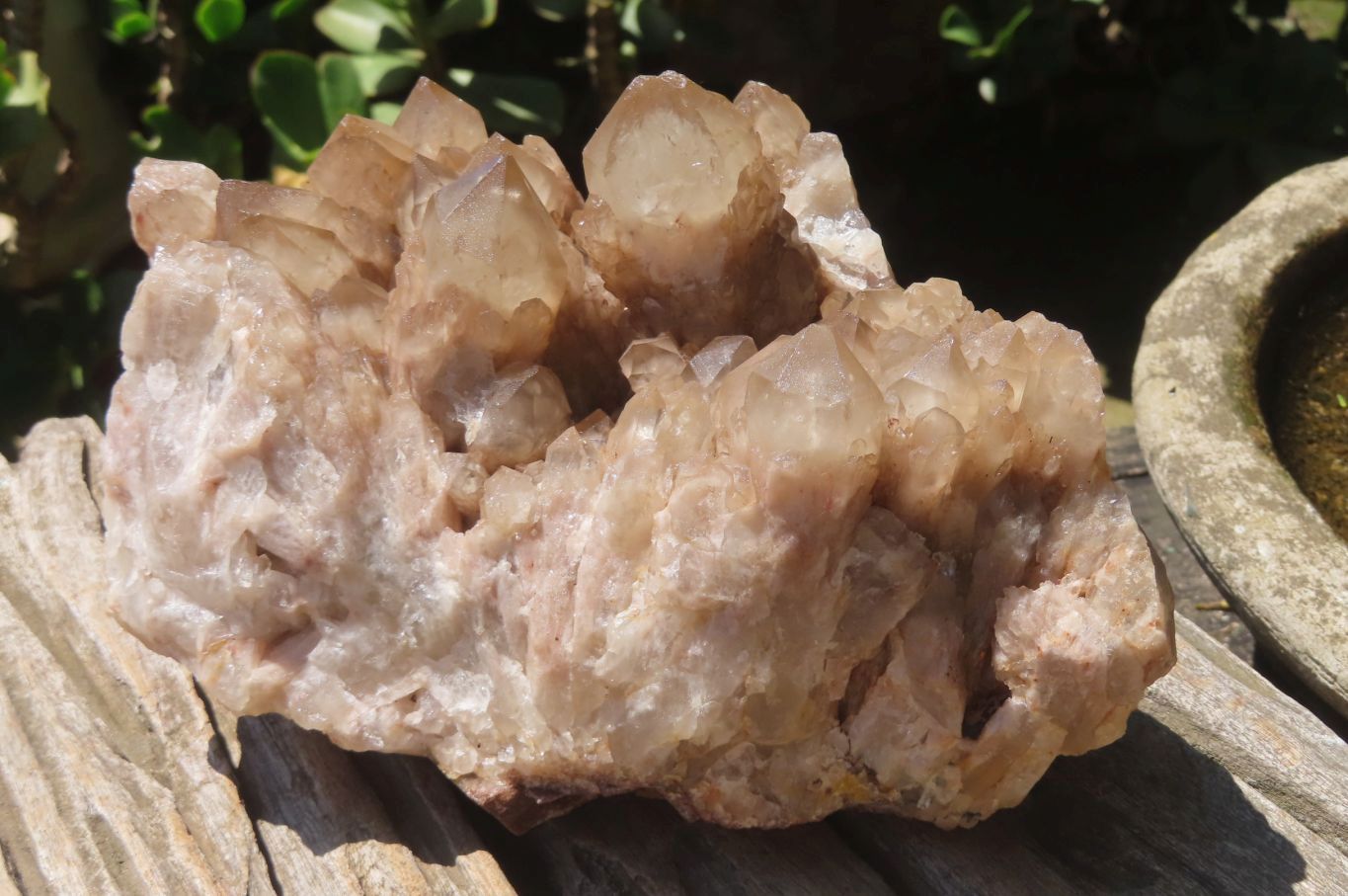 Natural Smokey Quartz Cluster x 1 From Luena, Congo - Toprock Gemstones and Minerals 