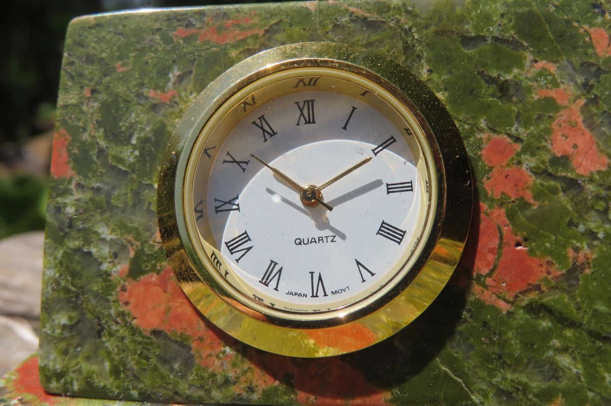 Polished Unakite Desk Set - Sold Per Item - From South Africa - Toprock Gemstones and Minerals 