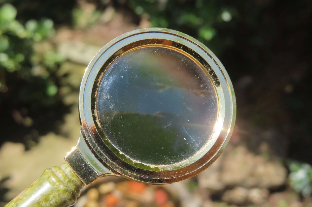 Polished Unakite Desk Set - Sold Per Item - From South Africa - Toprock Gemstones and Minerals 