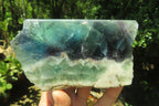 Polished On One Side Watermelon Fluorite x 3 From Namibia - Toprock Gemstones and Minerals 