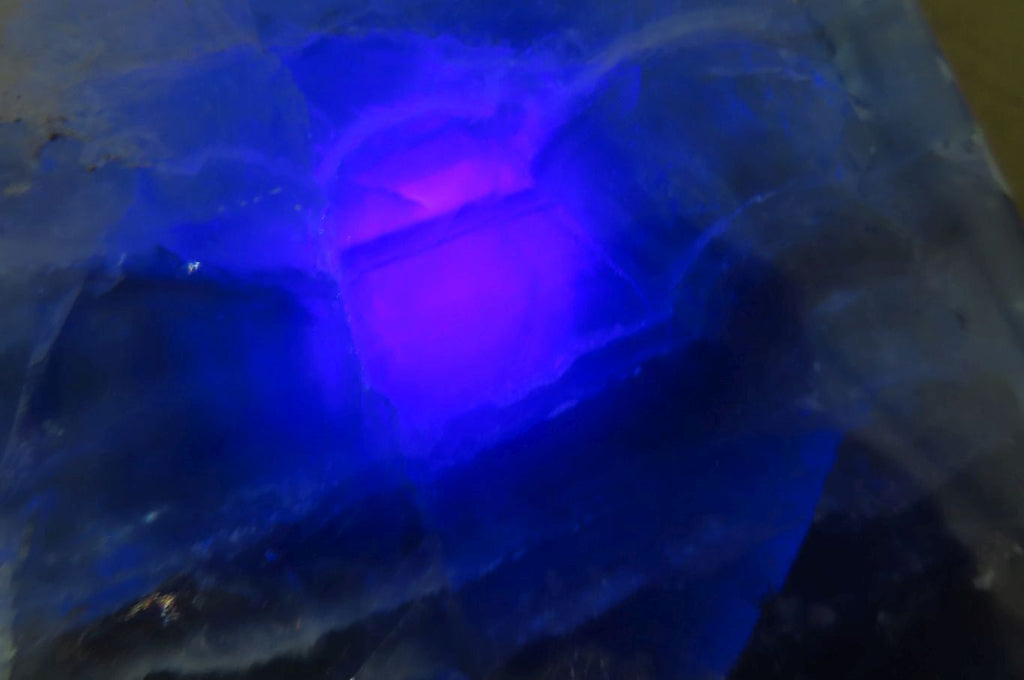 Polished On One Side Watermelon Fluorite x 3 From Namibia - Toprock Gemstones and Minerals 