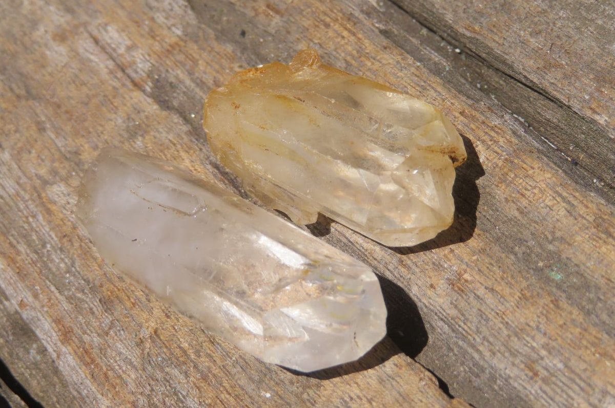 Natural Clear Quartz Crystals x 2 Kg Lot From Zambia - Toprock Gemstones and Minerals 