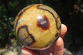 Polished Septerye Spheres x 4 From Madagascar - Toprock Gemstones and Minerals 