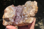 Natural Zululand Amethyst Geodes x 4 from Jozini, South Africa - Toprock Gemstones and Minerals 