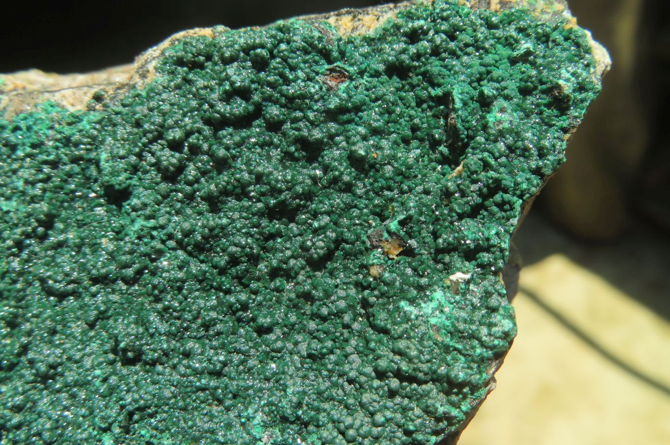 Natural Botryoidal Malachite Specimens x 3 From Tenke Fungurume, Congo - Toprock Gemstones and Minerals 