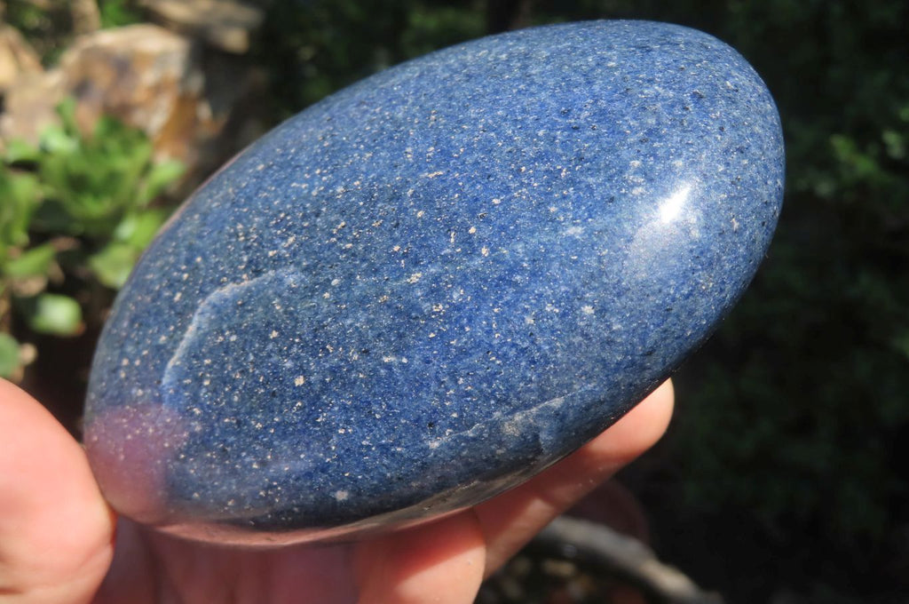 Polished Lazulite Standing Free Forms x 2 From Madagascar - Toprock Gemstones and Minerals 