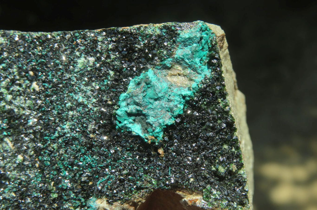 Natural Libethenite Crystals On Dolomite Matrix Specimens x 5 From Shituru, Congo - Toprock Gemstones and Minerals 