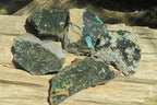Natural Libethenite Crystals On Dolomite Matrix Specimens x 5 From Shituru, Congo - Toprock Gemstones and Minerals 