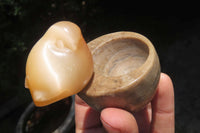 Polished Mixed Cats Eye Gemstone Animal Carvings x 6 From China - Toprock Gemstones and Minerals 
