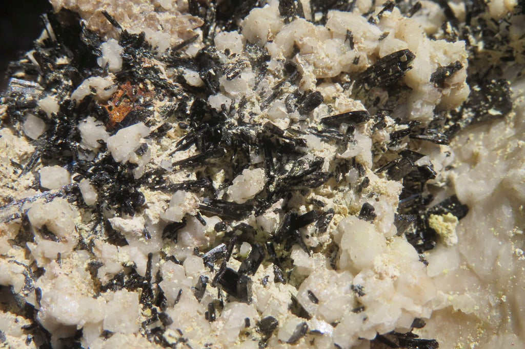 Natural Aegirine & Smokey Quartz Specimens x 2 From Malawi - Toprock Gemstones and Minerals 