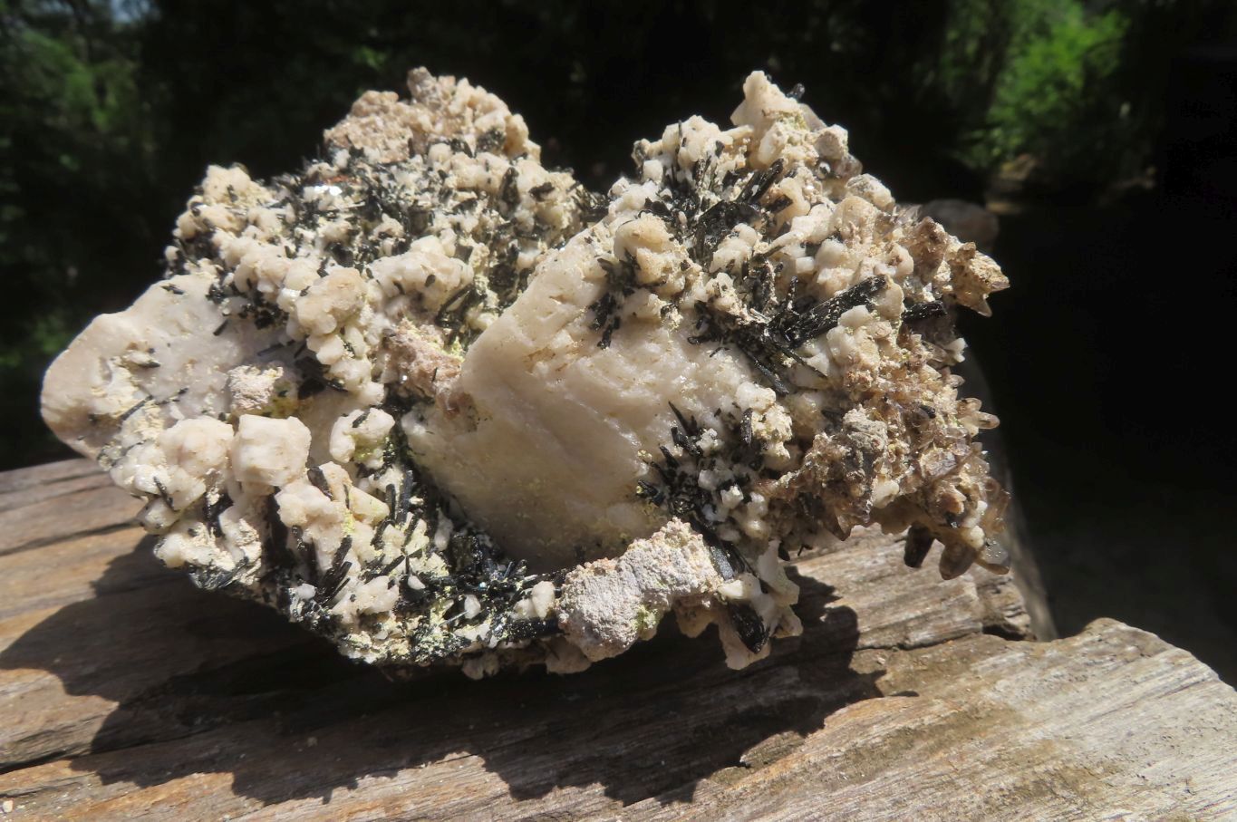 Natural Aegirine & Smokey Quartz Specimens x 2 From Malawi - Toprock Gemstones and Minerals 