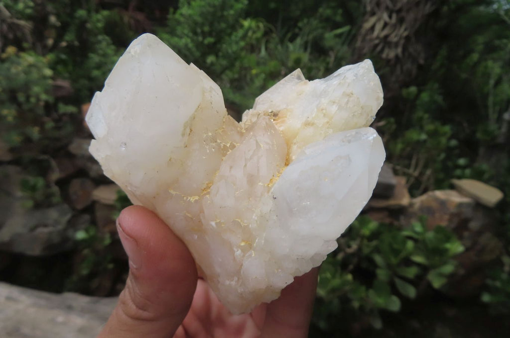 Natural Cascading Candle Quartz Clusters x 6 From Antsirabe, Madagascar - Toprock Gemstones and Minerals 