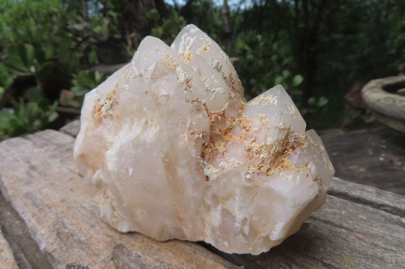 Natural Cascading Candle Quartz Clusters x 6 From Antsirabe, Madagascar - Toprock Gemstones and Minerals 