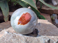 Polished Polychrome Jasper Spheres x 4 From Mahajanga, Madagascar - Toprock Gemstones and Minerals 