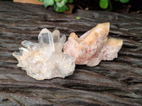 Natural Mixed Quartz Clusters x 13 From Madagascar - Toprock Gemstones and Minerals 