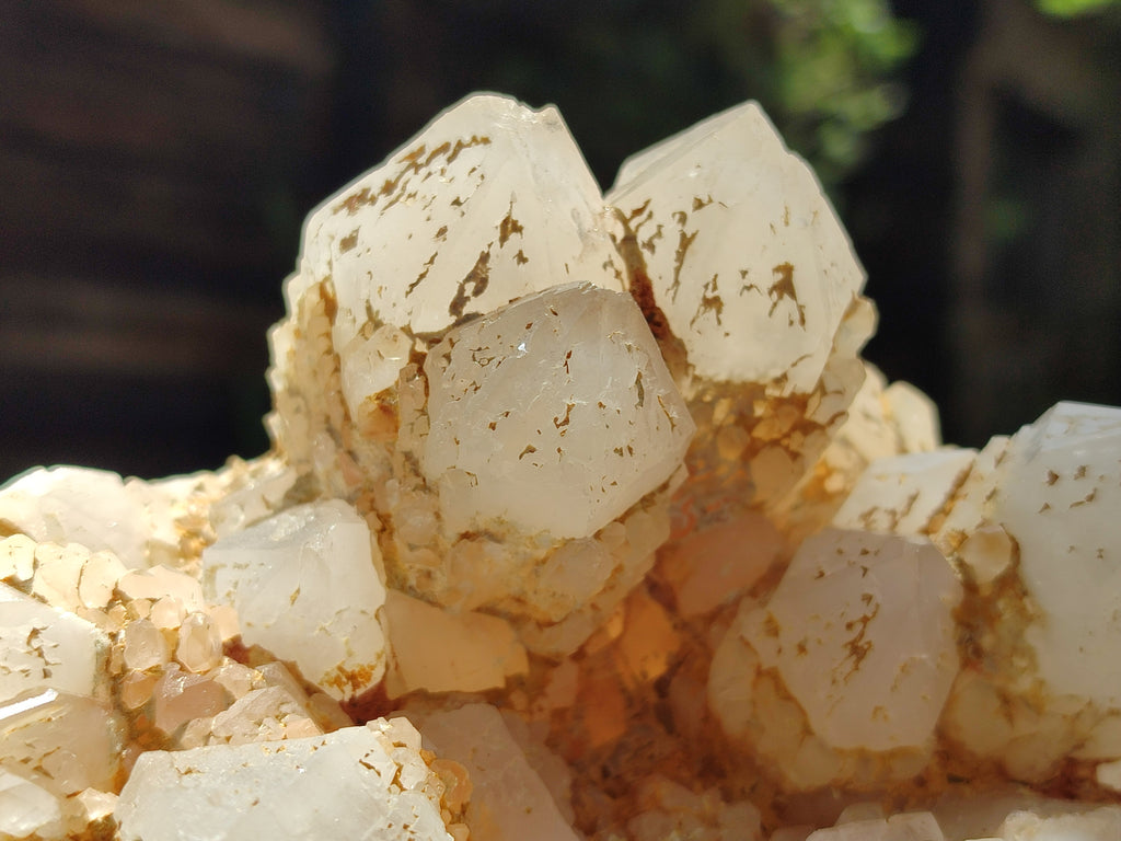 Natural Candle Quartz Clusters x 2 From Madagascar - Toprock Gemstones and Minerals 