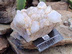 Natural Candle Quartz Clusters x 2 From Madagascar - Toprock Gemstones and Minerals 