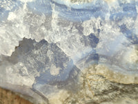 Natural Blue Lace Agate Geode Specimens x 3 From Malawi - Toprock Gemstones and Minerals 