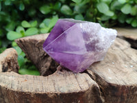Polished Jacaranda Amethyst Crystals x 6 From Zambia - Toprock Gemstones and Minerals 