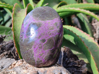 Polished Stichtite Standing Free Forms x 3 From Barberton, South Africa - Toprock Gemstones and Minerals 