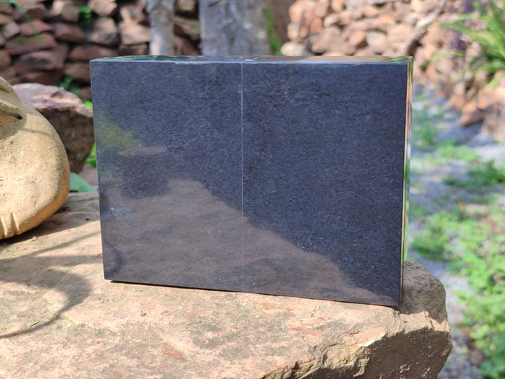 Hand Made Jet Lignite Jewellery Box x 1 From Swaziland - Toprock Gemstones and Minerals 