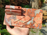 Polished Brecciated Red Jasper Desk Set - Sold Per Item - From South Africa - Toprock Gemstones and Minerals 