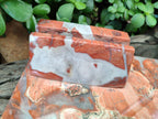 Polished Brecciated Red Jasper Desk Set - Sold Per Item - From South Africa - Toprock Gemstones and Minerals 