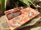 Polished Brecciated Red Jasper Desk Set - Sold Per Item - From South Africa - Toprock Gemstones and Minerals 