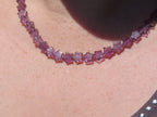 Polished Amethyst Fancy Star Shaped Beaded Necklace - Sold per Item- From Zambia - Toprock Gemstones and Minerals 