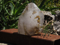 Polished Smokey Window Quartz Crystal x 1 From Madagascar - Toprock Gemstones and Minerals 