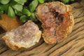 Natural Zululand Amethyst Geodes x 6 from Jozini, South Africa - Toprock Gemstones and Minerals 