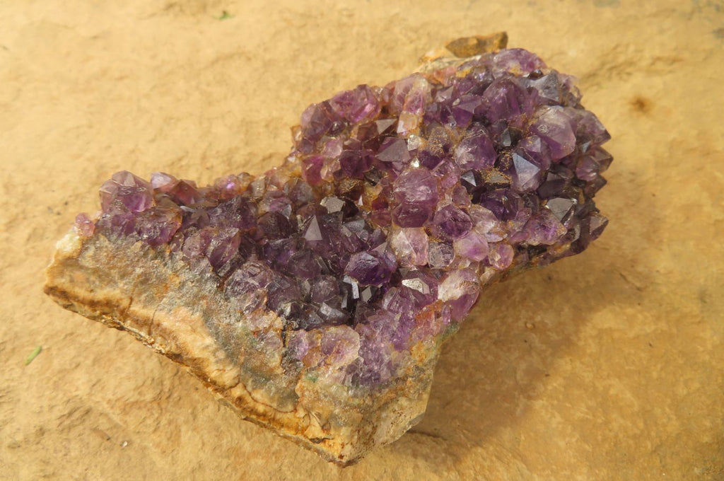 Natural Zululand Amethyst Geodes x 6 from Jozini, South Africa - Toprock Gemstones and Minerals 