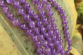 Polished Gem Amethyst Ball Shaped Beaded Necklace - Sold per Item- From Zambia - Toprock Gemstones and Minerals 
