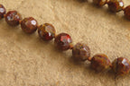 Polished Rainbow Jasper Faceted Bead Necklace - Sold Per Item - From Madagascar - Toprock Gemstones and Minerals 