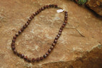 Polished Rainbow Jasper Faceted Bead Necklace - Sold Per Item - From Madagascar - Toprock Gemstones and Minerals 
