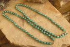 Polished Large Aventurine Ball Shaped Bead Necklace - Sold Per Item - From Zimbabwe - Toprock Gemstones and Minerals 