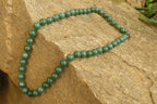 Polished Large Aventurine Ball Shaped Bead Necklace - Sold Per Item - From Zimbabwe - Toprock Gemstones and Minerals 