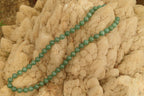 Polished Large Aventurine Ball Shaped Bead Necklace - Sold Per Item - From Zimbabwe - Toprock Gemstones and Minerals 