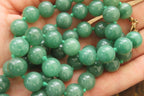 Polished Large Aventurine Ball Shaped Bead Necklace - Sold Per Item - From Zimbabwe - Toprock Gemstones and Minerals 