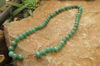 Polished Large Aventurine Ball Shaped Bead Necklace - Sold Per Item - From Zimbabwe - Toprock Gemstones and Minerals 