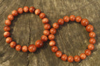 Polished Copper Sunstone Clip On Bracelet - sold per Item - From China - Toprock Gemstones and Minerals 