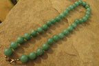 Polished Aventurine Ball Shaped Bead Necklace - Sold Per Item - From Zimbabwe - Toprock Gemstones and Minerals 