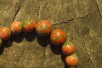 Polished Unakite Clip On Beaded Bracelet - Sold Per Item - From South Africa - Toprock Gemstones and Minerals 